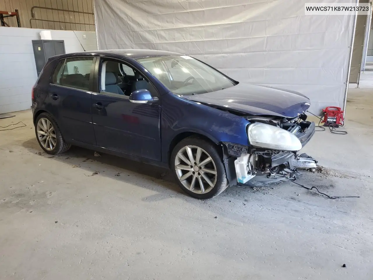2007 Volkswagen Rabbit VIN: WVWCS71K87W213723 Lot: 54161525