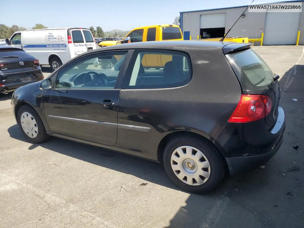 2007 Volkswagen Rabbit VIN: WVWAS71K47W223866 Lot: 56068885