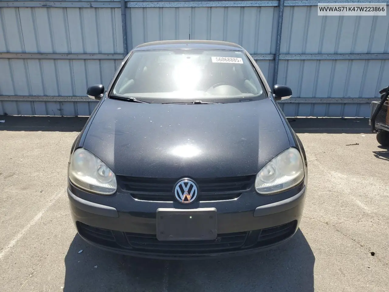 2007 Volkswagen Rabbit VIN: WVWAS71K47W223866 Lot: 56068885
