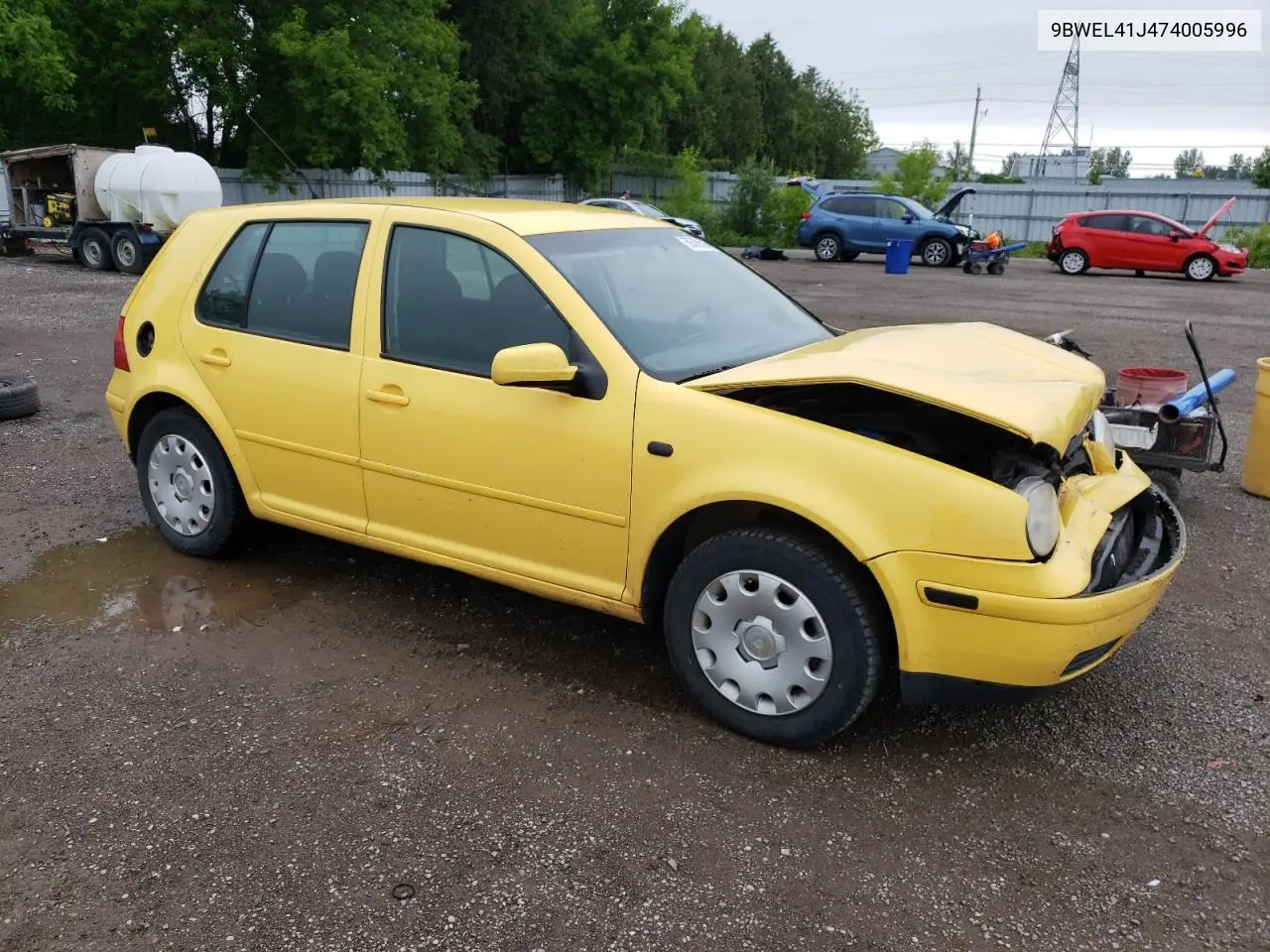 2007 Volkswagen City Golf VIN: 9BWEL41J474005996 Lot: 59789635