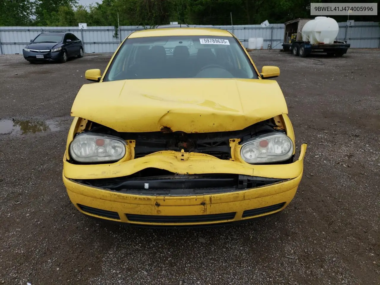 2007 Volkswagen City Golf VIN: 9BWEL41J474005996 Lot: 59789635