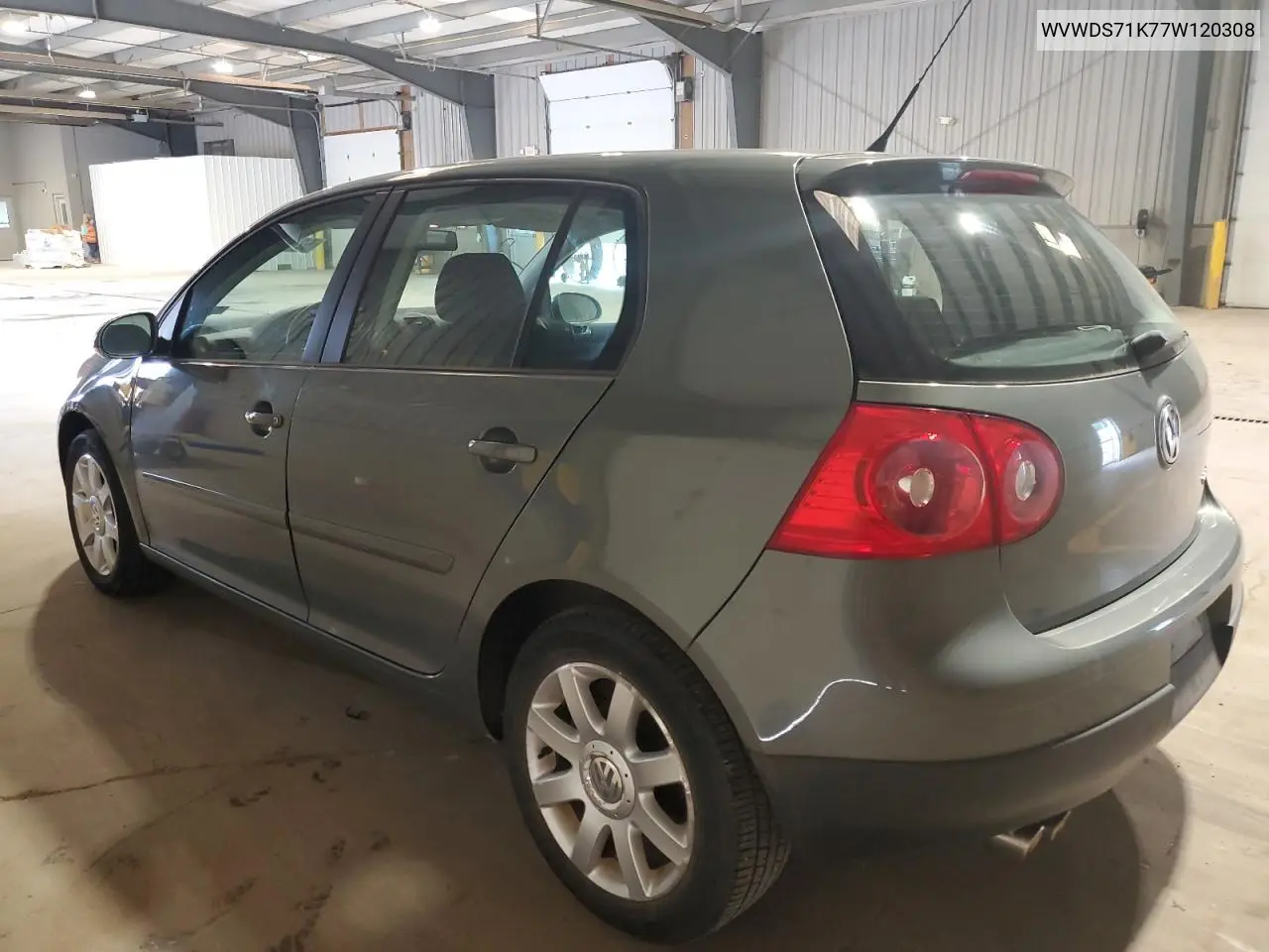 2007 Volkswagen Rabbit VIN: WVWDS71K77W120308 Lot: 62408865