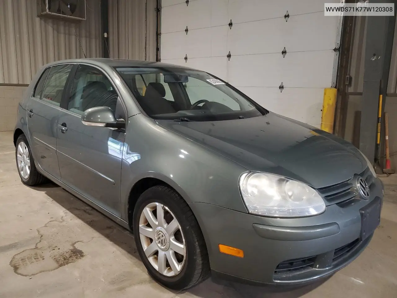 2007 Volkswagen Rabbit VIN: WVWDS71K77W120308 Lot: 62408865