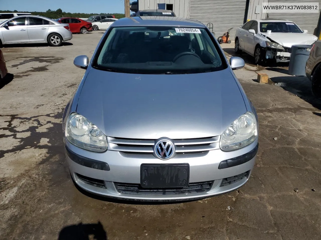 2007 Volkswagen Rabbit VIN: WVWBR71K37W083812 Lot: 76246054