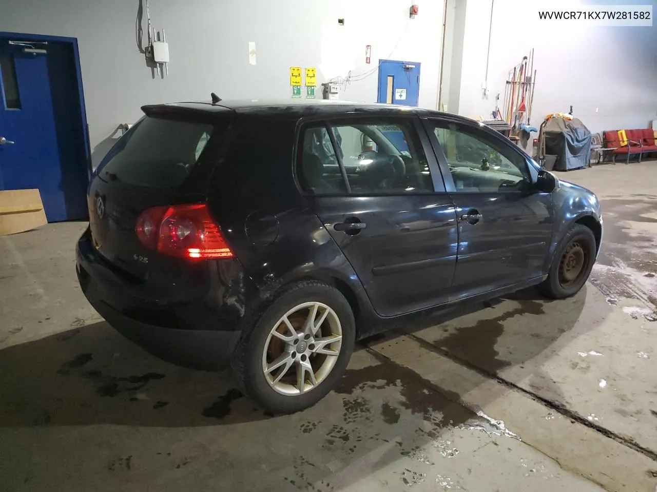 2007 Volkswagen Rabbit VIN: WVWCR71KX7W281582 Lot: 89280145