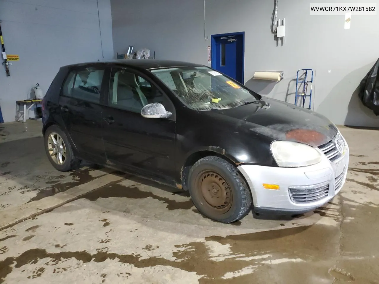 2007 Volkswagen Rabbit VIN: WVWCR71KX7W281582 Lot: 89280145