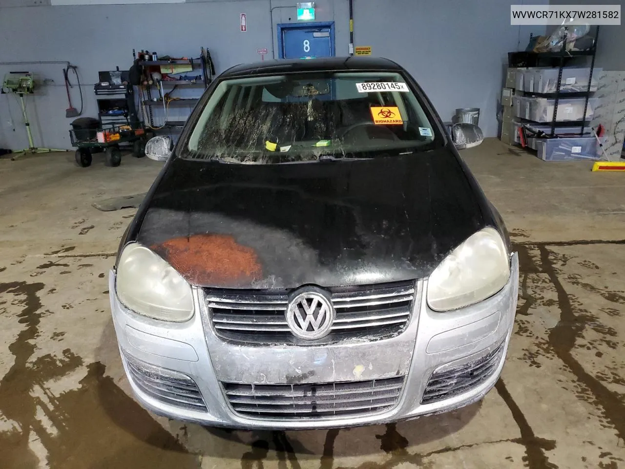 2007 Volkswagen Rabbit VIN: WVWCR71KX7W281582 Lot: 89280145