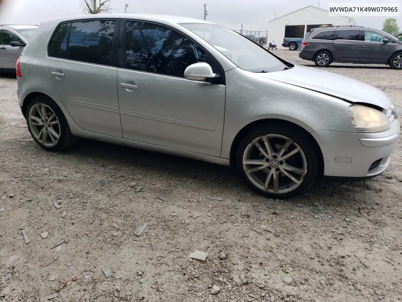 2009 Volkswagen Rabbit VIN: WVWDA71K49W079965 Lot: 55434955