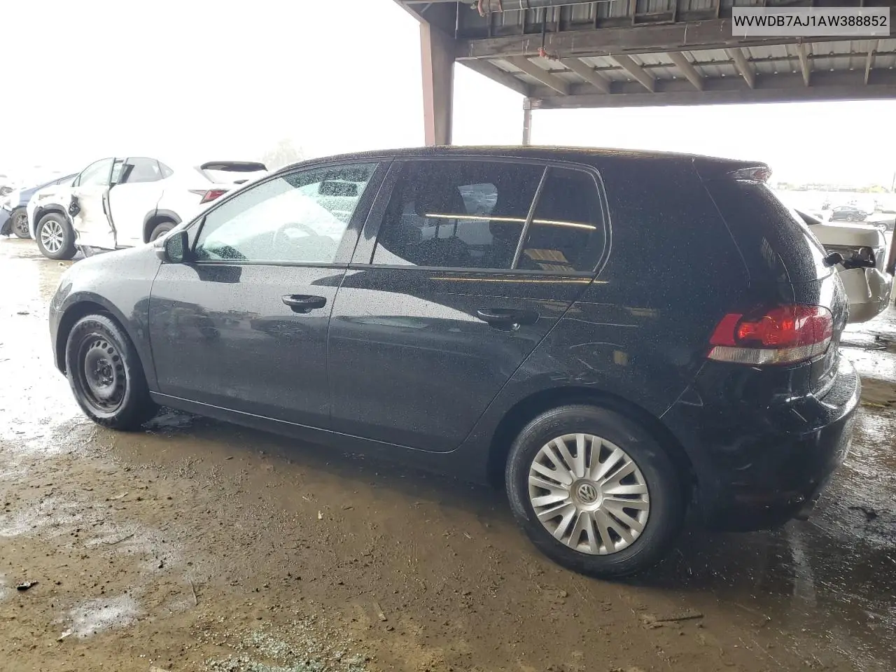 2010 Volkswagen Golf VIN: WVWDB7AJ1AW388852 Lot: 45354075