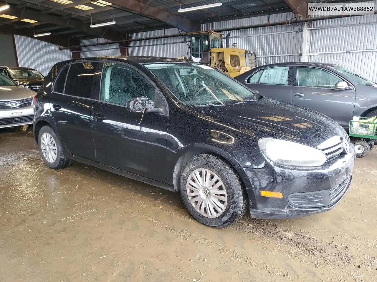 2010 Volkswagen Golf VIN: WVWDB7AJ1AW388852 Lot: 45354075