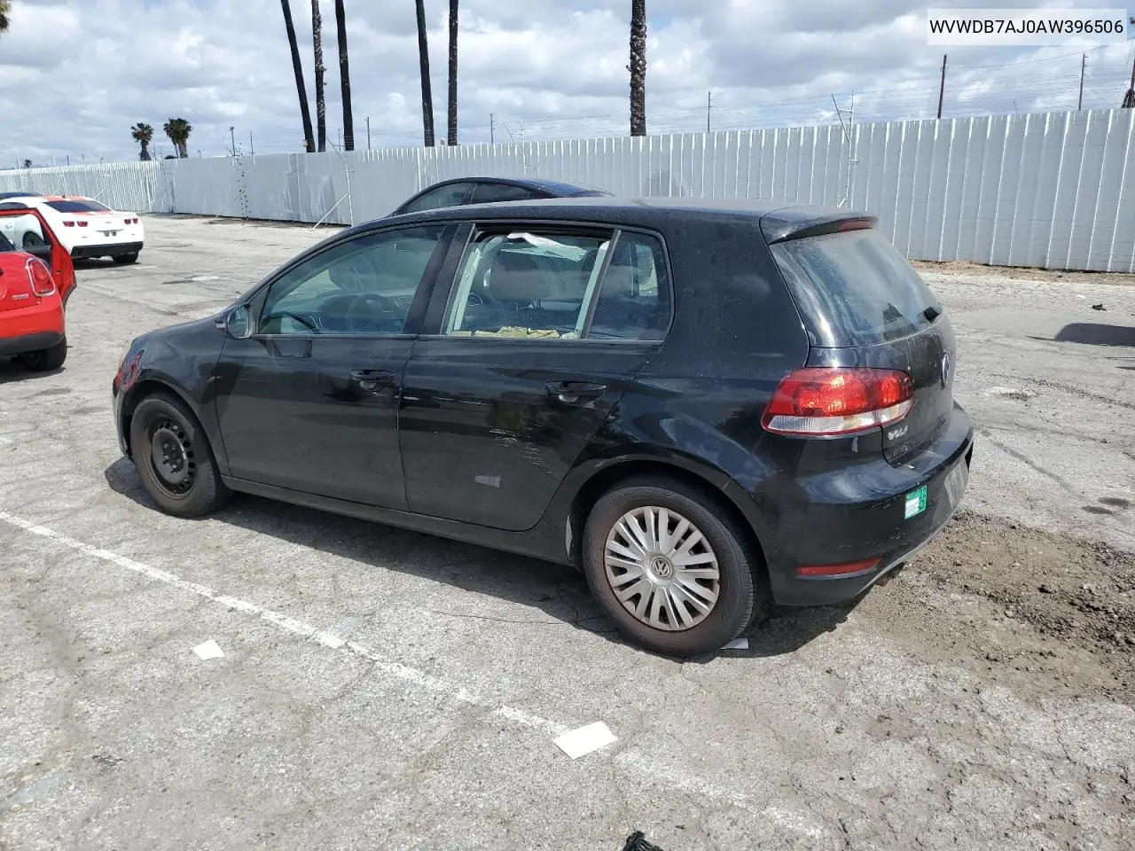 2010 Volkswagen Golf VIN: WVWDB7AJ0AW396506 Lot: 52881055