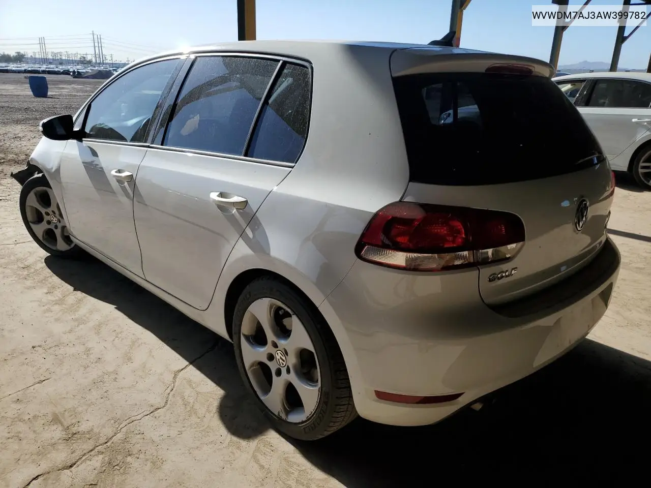 2010 Volkswagen Golf VIN: WVWDM7AJ3AW399782 Lot: 54205975