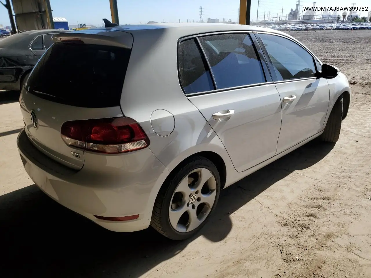 2010 Volkswagen Golf VIN: WVWDM7AJ3AW399782 Lot: 54205975