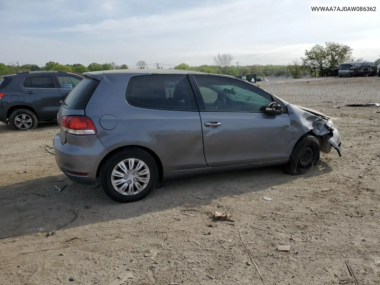 2010 Volkswagen Golf VIN: WVWAA7AJ0AW086362 Lot: 54659595