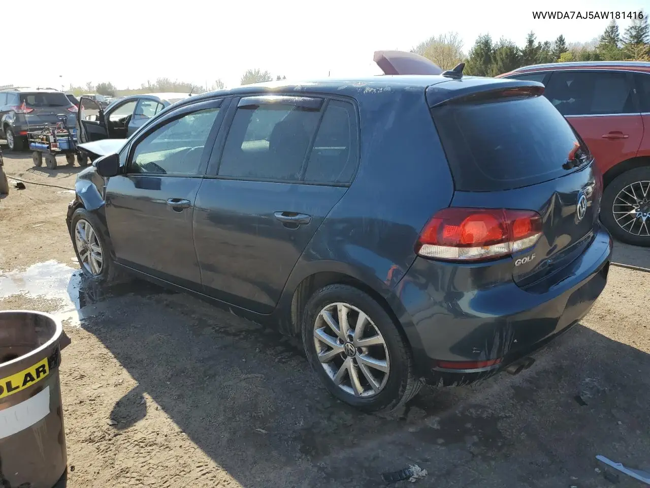2010 Volkswagen Golf VIN: WVWDA7AJ5AW181416 Lot: 55767605