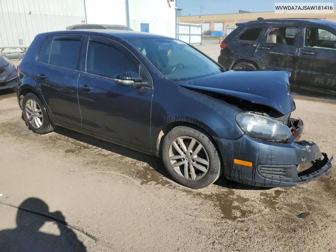 2010 Volkswagen Golf VIN: WVWDA7AJ5AW181416 Lot: 55767605