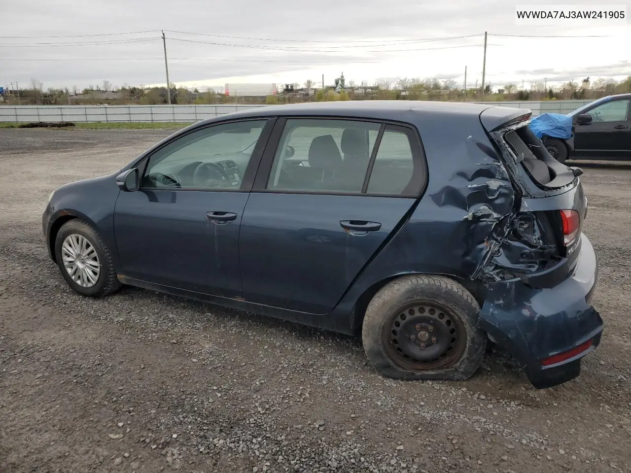 2010 Volkswagen Golf VIN: WVWDA7AJ3AW241905 Lot: 56644975