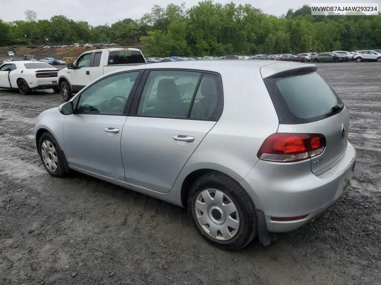 2010 Volkswagen Golf VIN: WVWDB7AJ4AW293234 Lot: 57918145