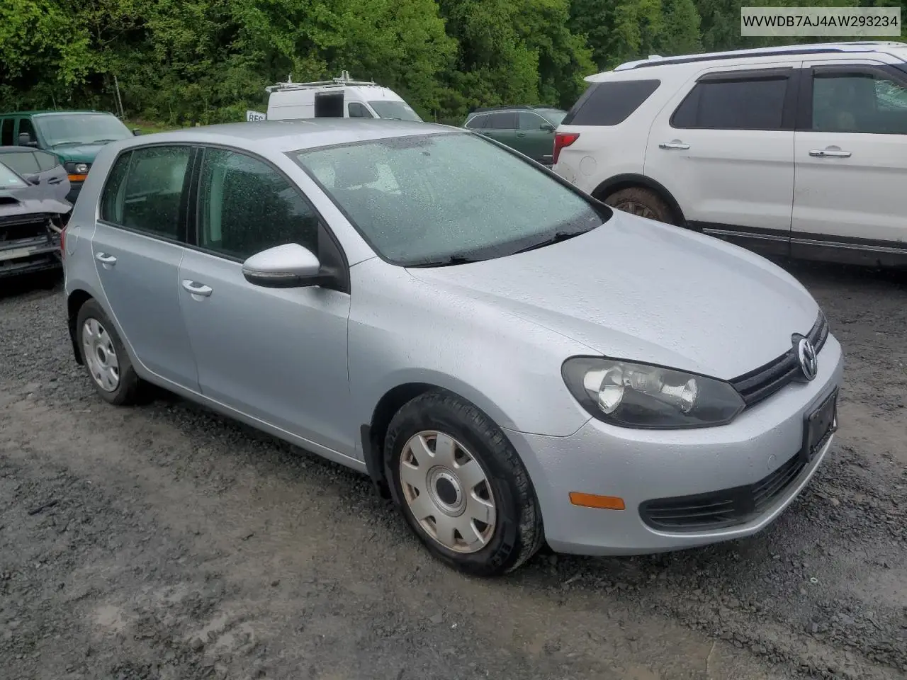 2010 Volkswagen Golf VIN: WVWDB7AJ4AW293234 Lot: 57918145