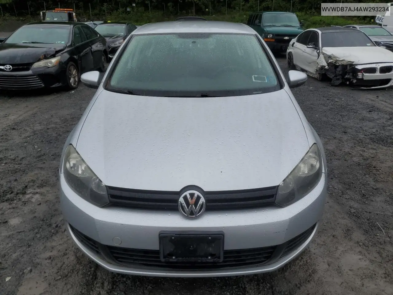 2010 Volkswagen Golf VIN: WVWDB7AJ4AW293234 Lot: 57918145