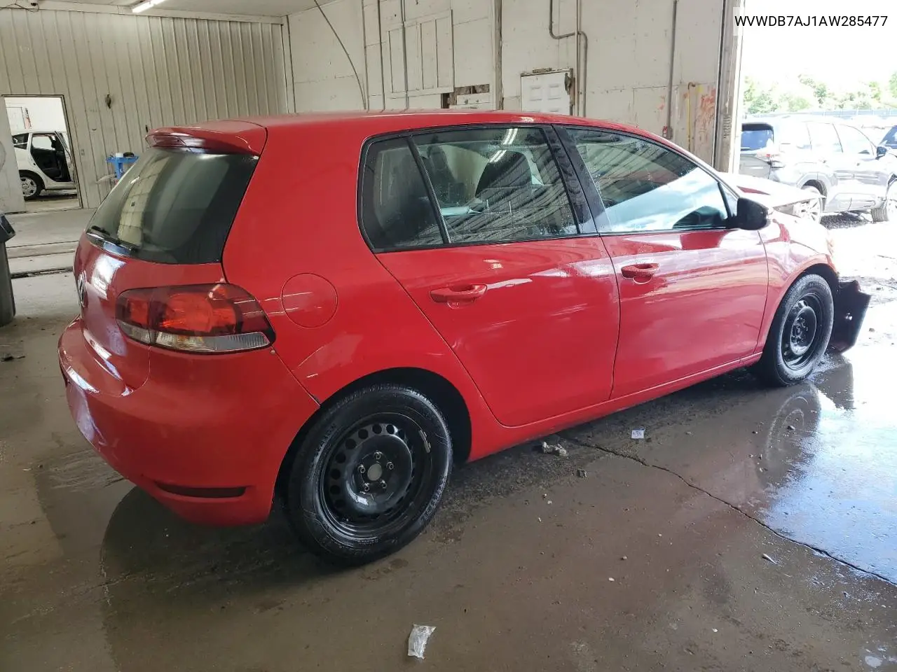 2010 Volkswagen Golf VIN: WVWDB7AJ1AW285477 Lot: 58524685