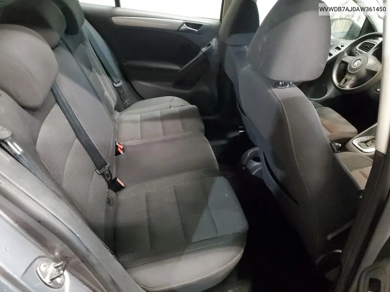 2010 Volkswagen Golf VIN: WVWDB7AJ0AW361450 Lot: 59538385