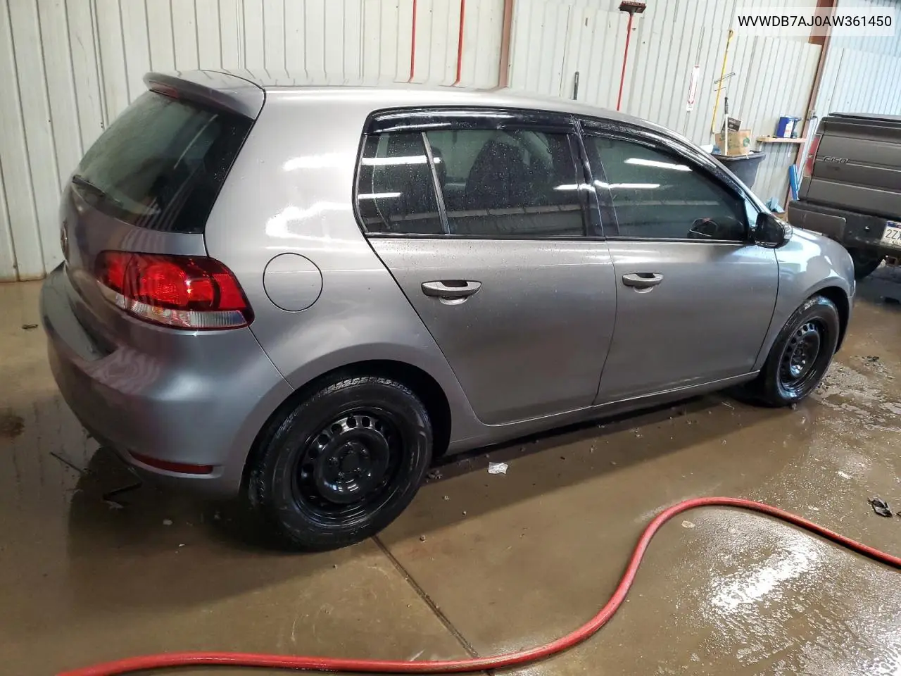 2010 Volkswagen Golf VIN: WVWDB7AJ0AW361450 Lot: 59538385