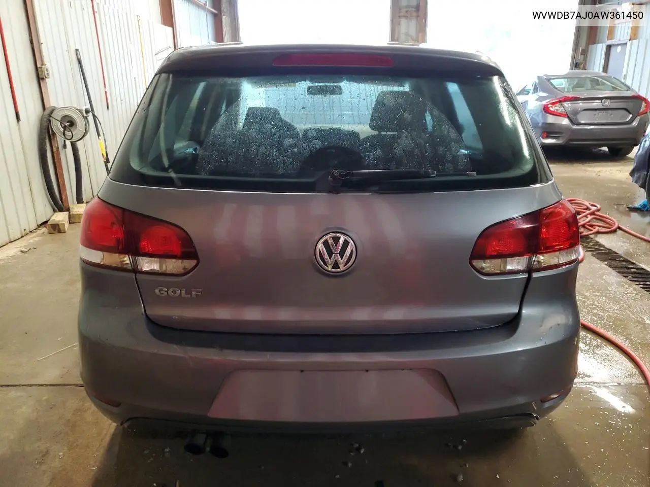 2010 Volkswagen Golf VIN: WVWDB7AJ0AW361450 Lot: 59538385