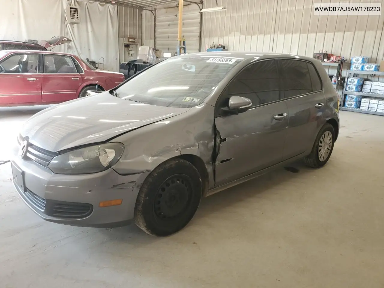 2010 Volkswagen Golf VIN: WVWDB7AJ5AW178223 Lot: 61196265