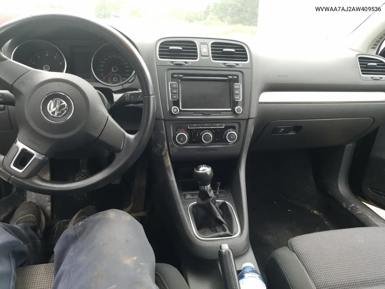 2010 Volkswagen Golf VIN: WVWAA7AJ2AW409536 Lot: 61982155