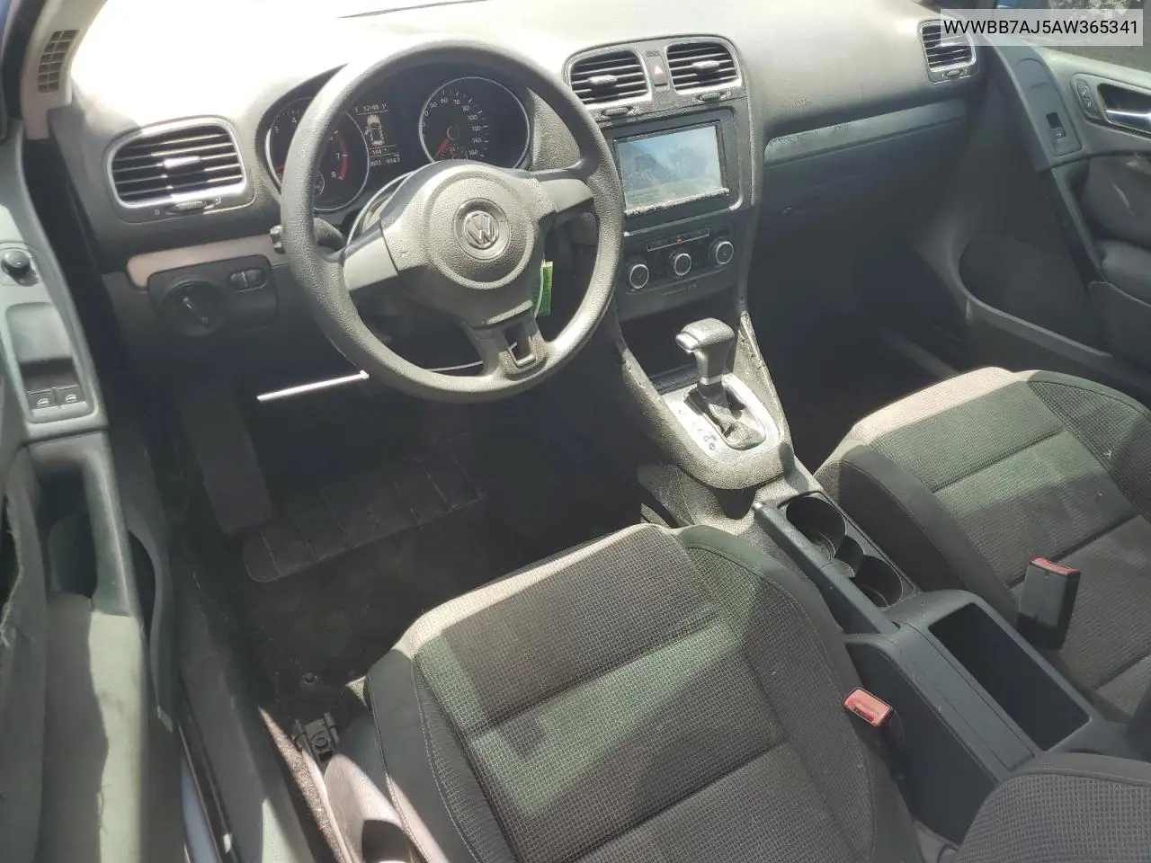 2010 Volkswagen Golf VIN: WVWBB7AJ5AW365341 Lot: 62310855