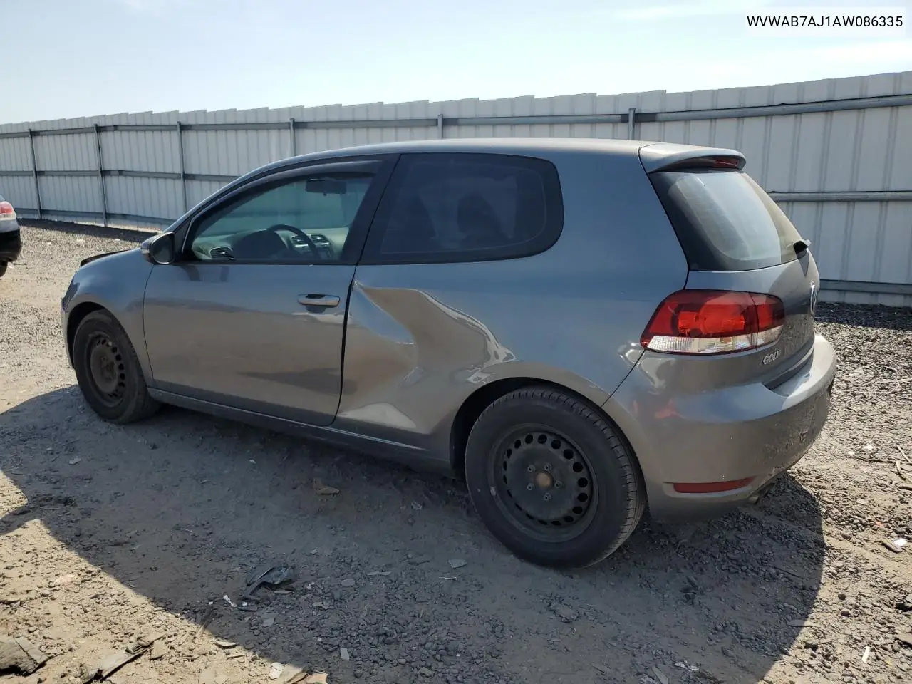 2010 Volkswagen Golf VIN: WVWAB7AJ1AW086335 Lot: 62469565