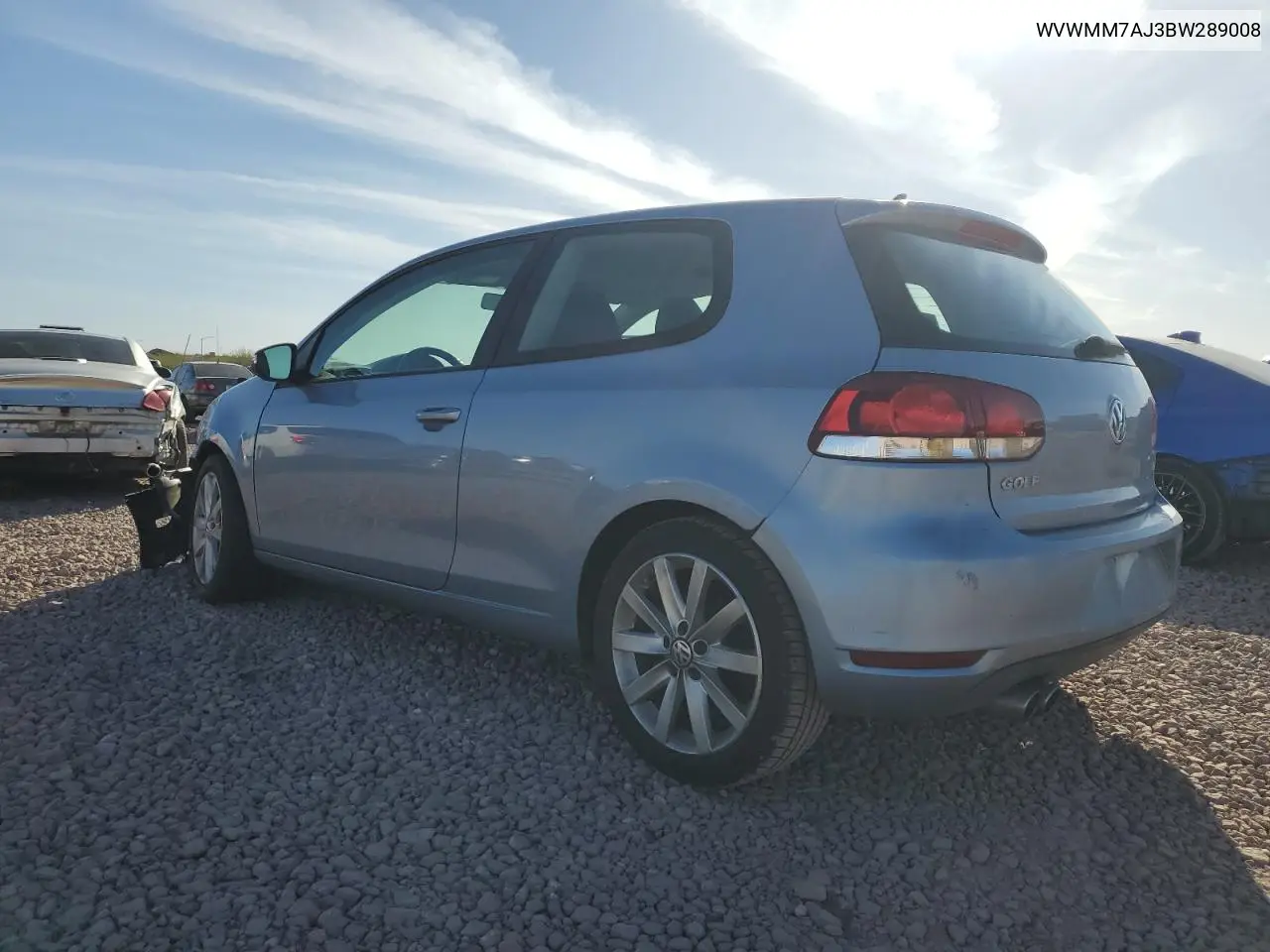 2011 Volkswagen Golf VIN: WVWMM7AJ3BW289008 Lot: 47688905