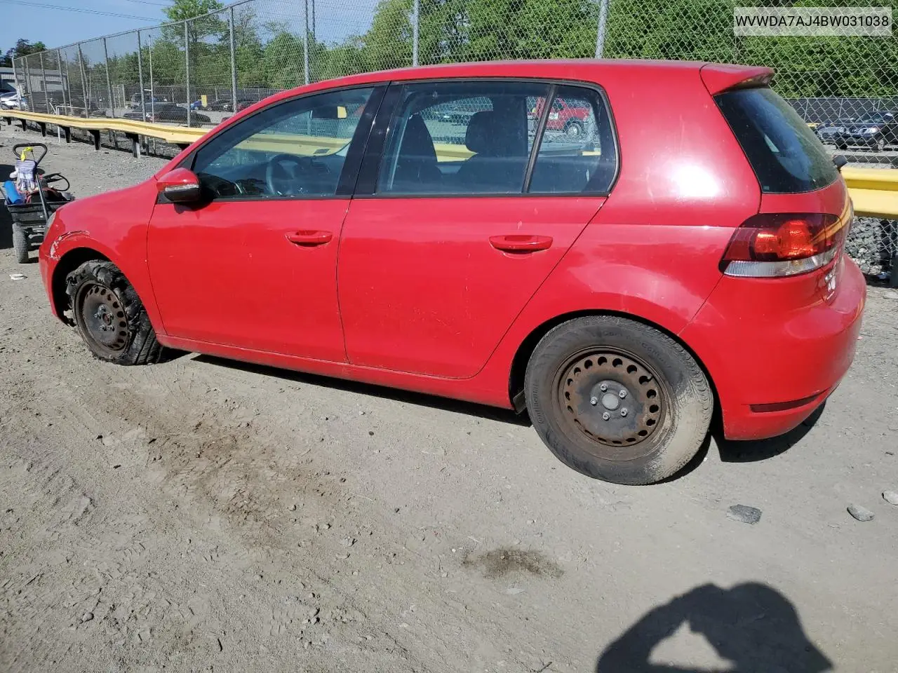 2011 Volkswagen Golf VIN: WVWDA7AJ4BW031038 Lot: 52196065