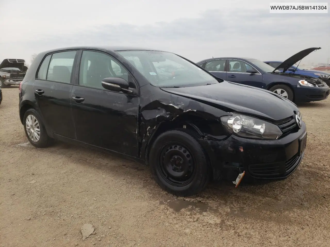 2011 Volkswagen Golf VIN: WVWDB7AJ5BW141304 Lot: 53552355