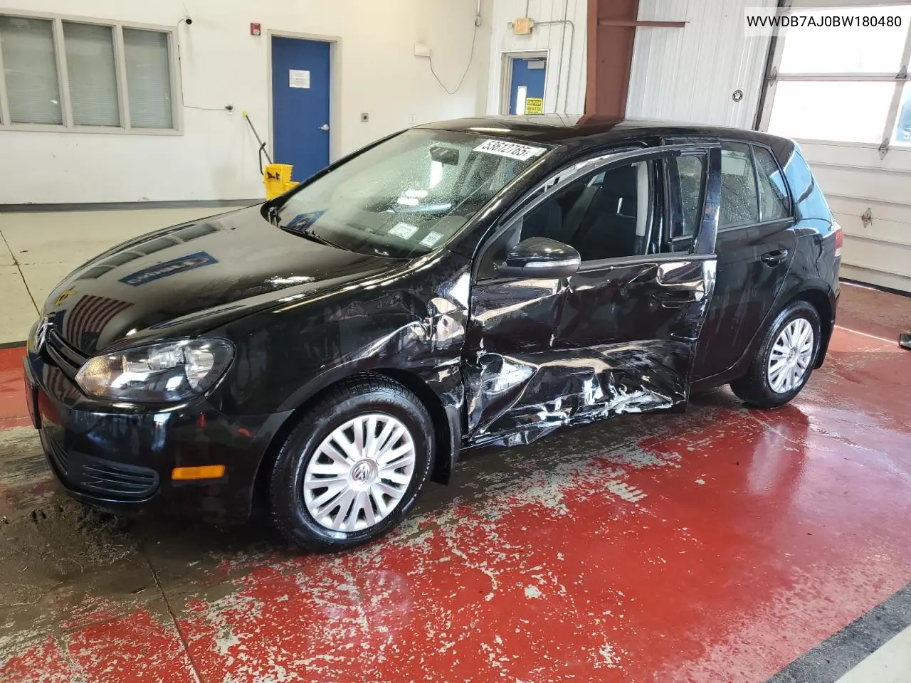2011 Volkswagen Golf VIN: WVWDB7AJ0BW180480 Lot: 53612765