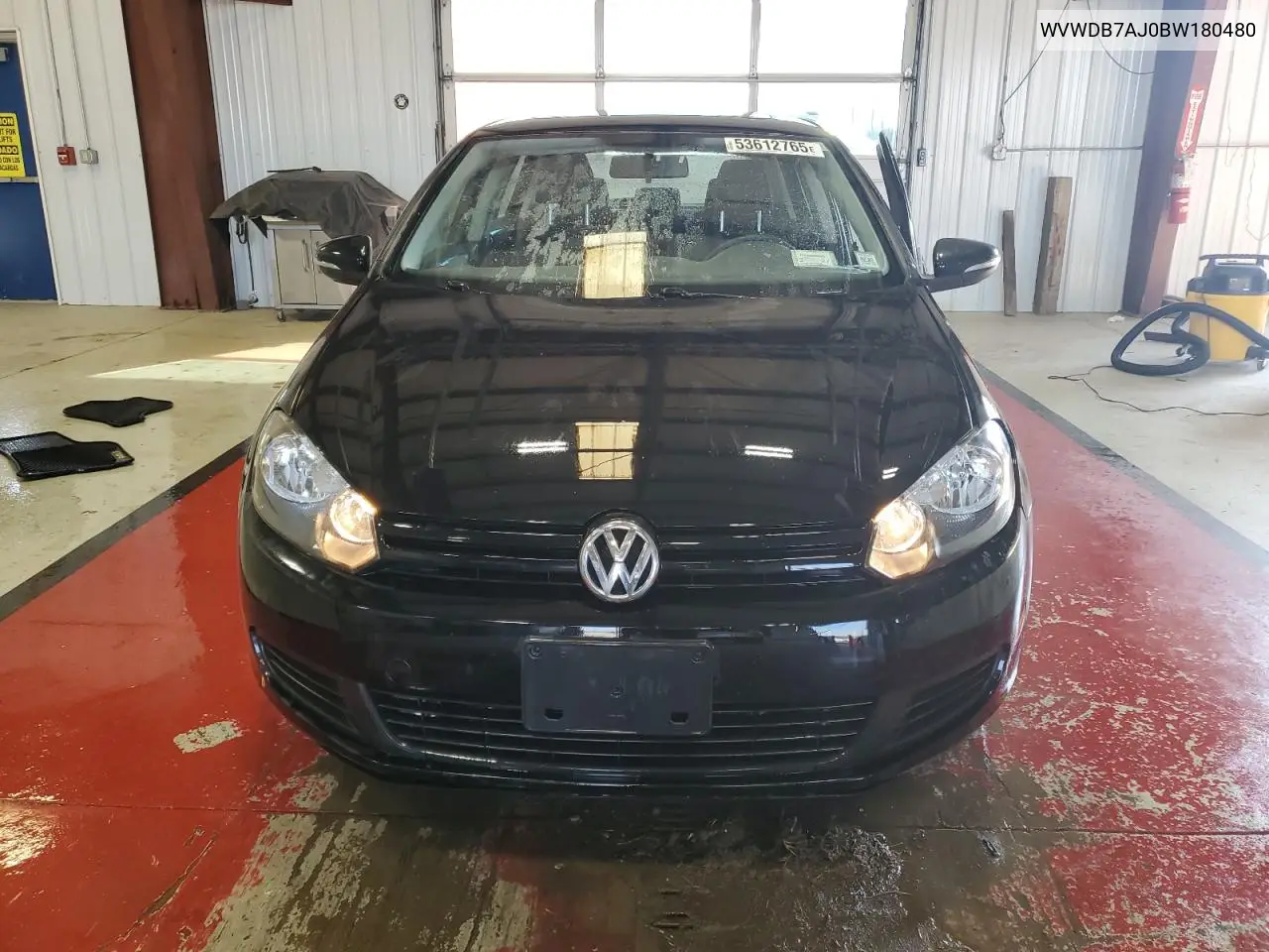 2011 Volkswagen Golf VIN: WVWDB7AJ0BW180480 Lot: 53612765