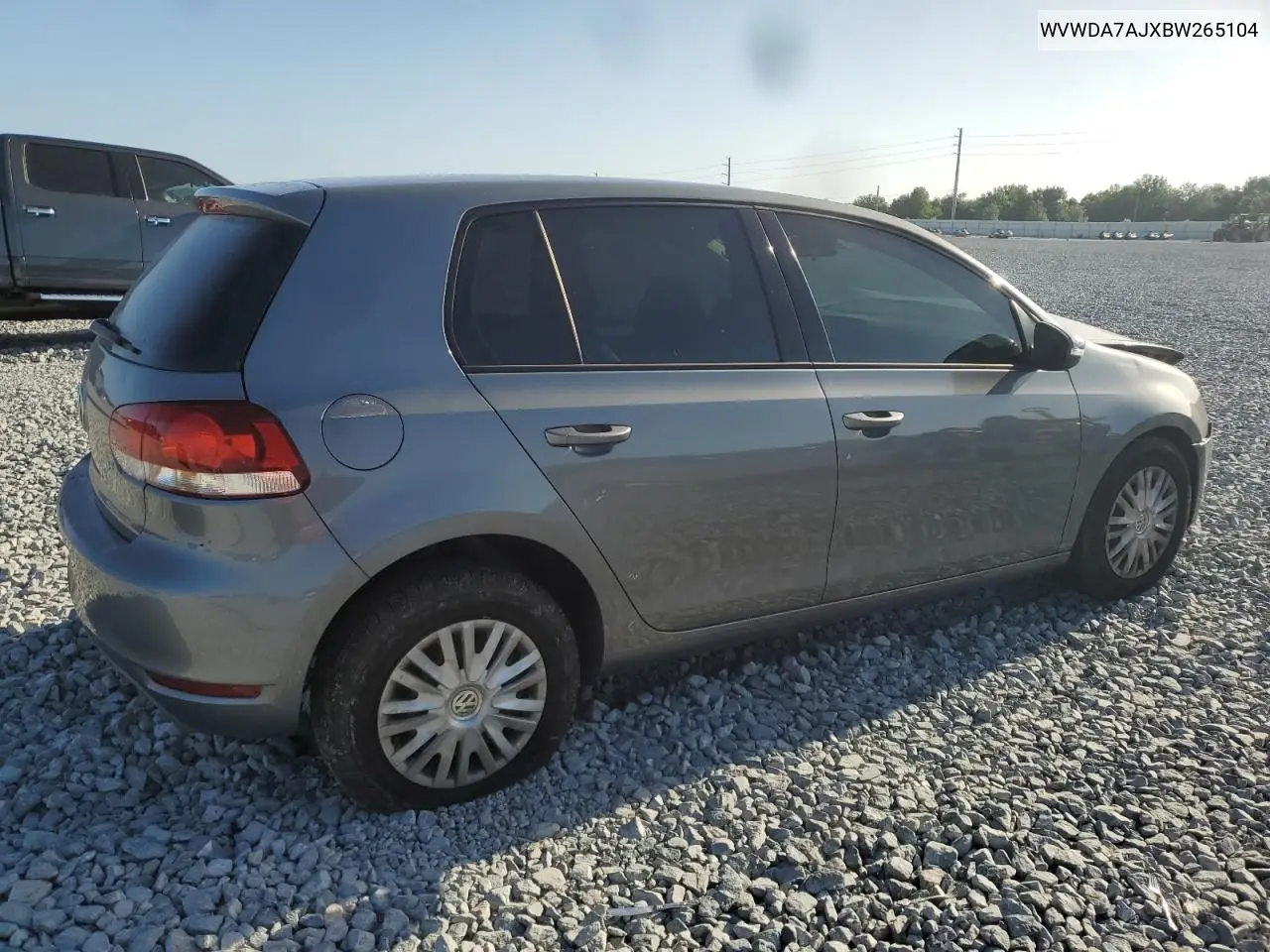 2011 Volkswagen Golf VIN: WVWDA7AJXBW265104 Lot: 55124435