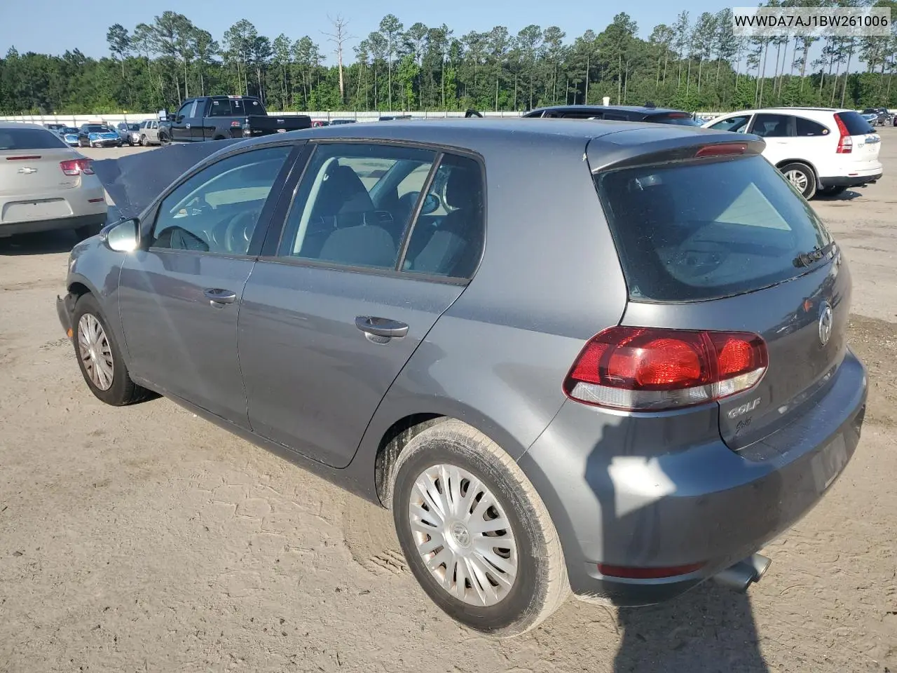 2011 Volkswagen Golf VIN: WVWDA7AJ1BW261006 Lot: 56960695