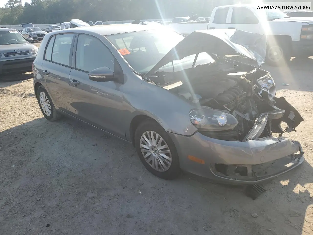 2011 Volkswagen Golf VIN: WVWDA7AJ1BW261006 Lot: 56960695