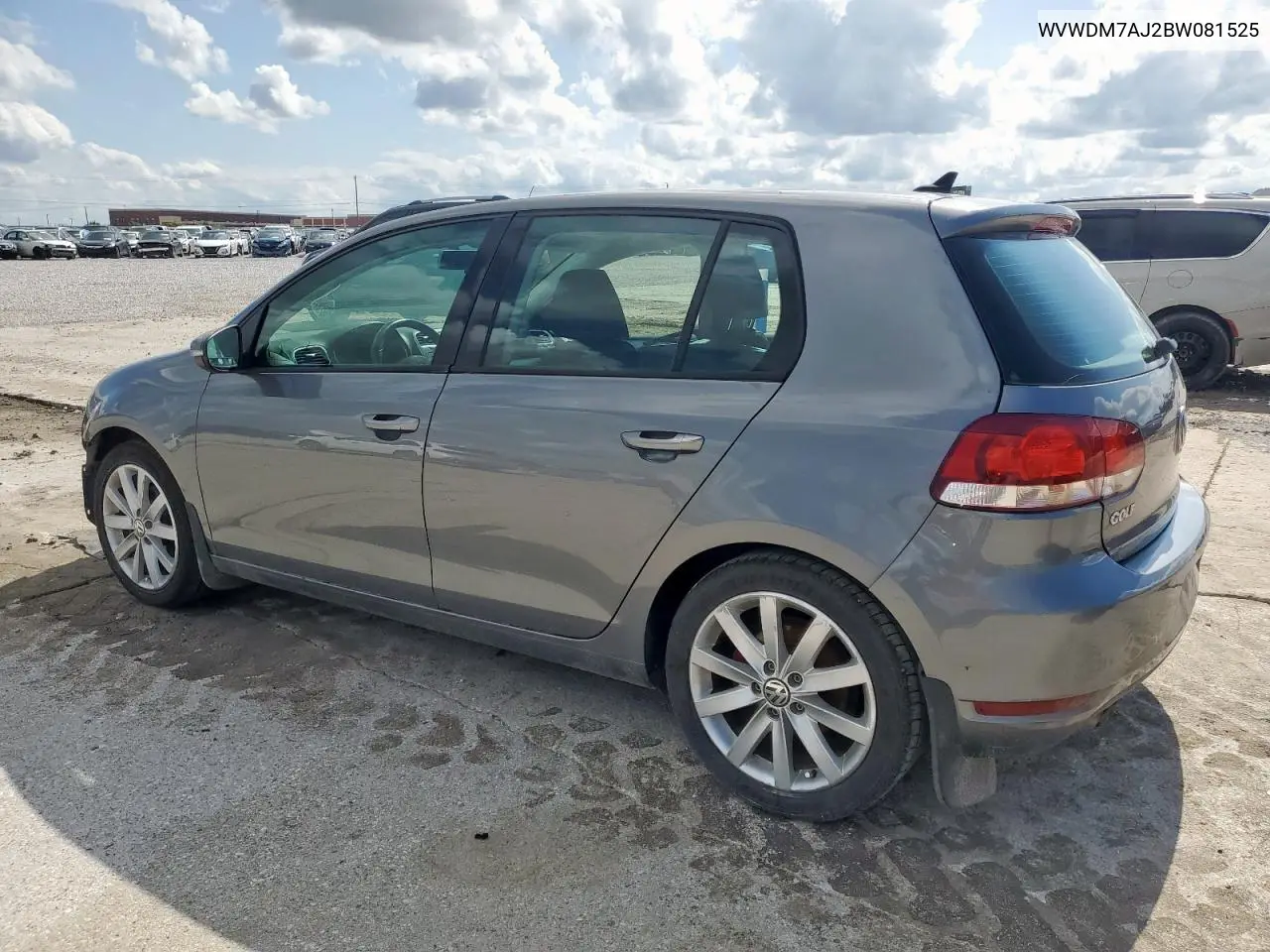 2011 Volkswagen Golf VIN: WVWDM7AJ2BW081525 Lot: 58238555