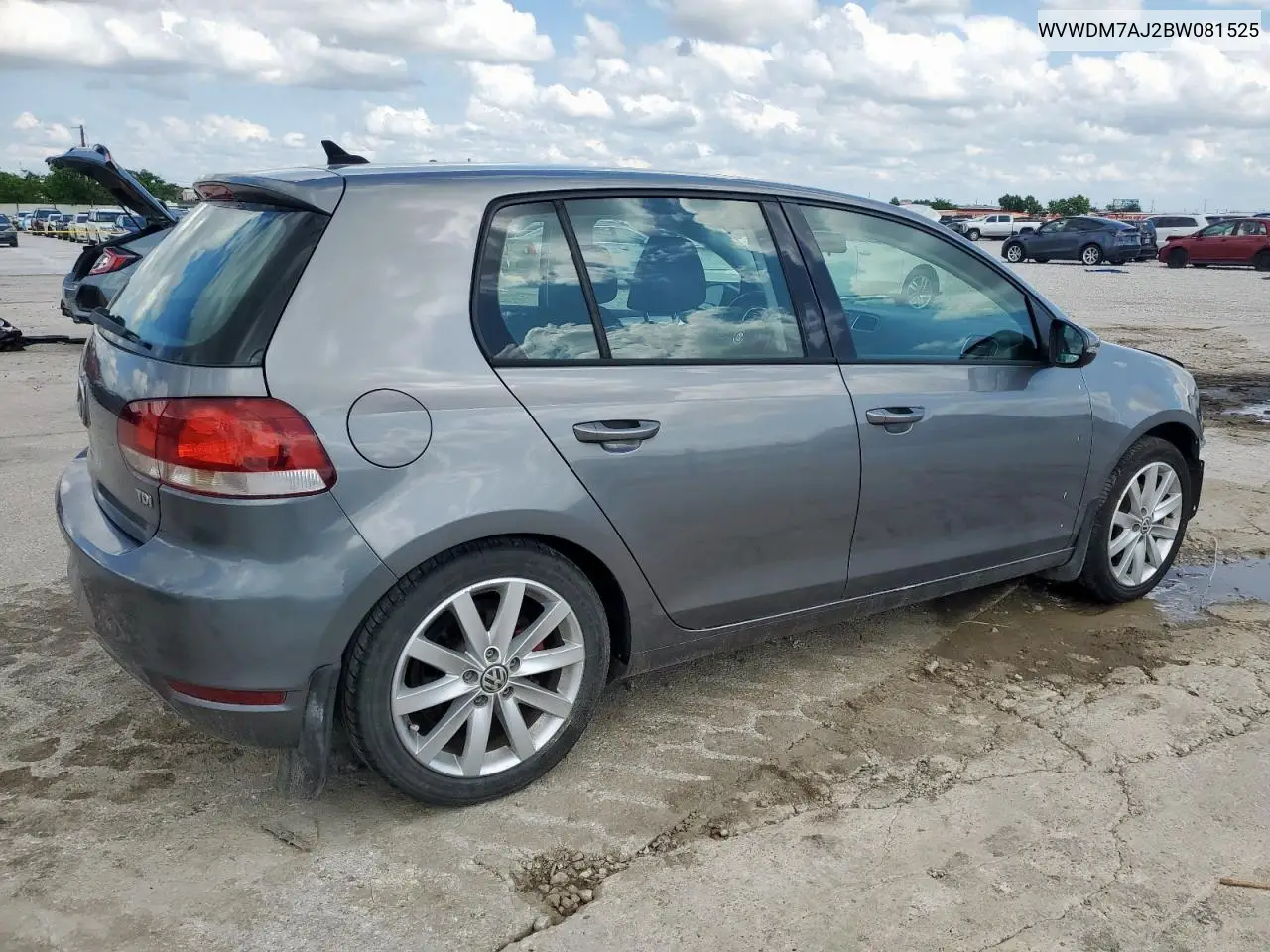 2011 Volkswagen Golf VIN: WVWDM7AJ2BW081525 Lot: 58238555