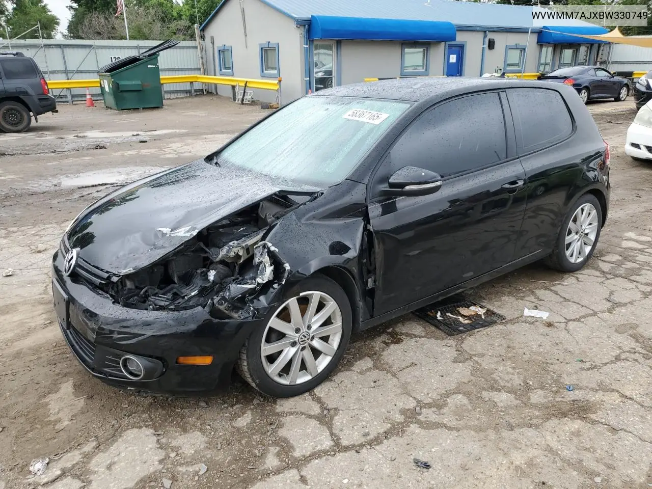 2011 Volkswagen Golf VIN: WVWMM7AJXBW330749 Lot: 58367165