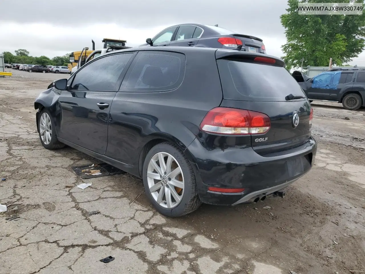 2011 Volkswagen Golf VIN: WVWMM7AJXBW330749 Lot: 58367165