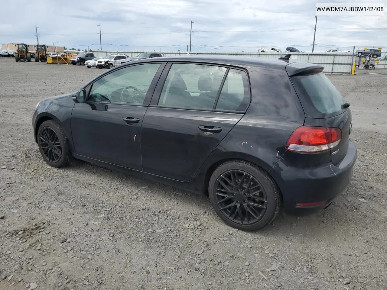 2011 Volkswagen Golf VIN: WVWDM7AJ8BW142408 Lot: 58598775