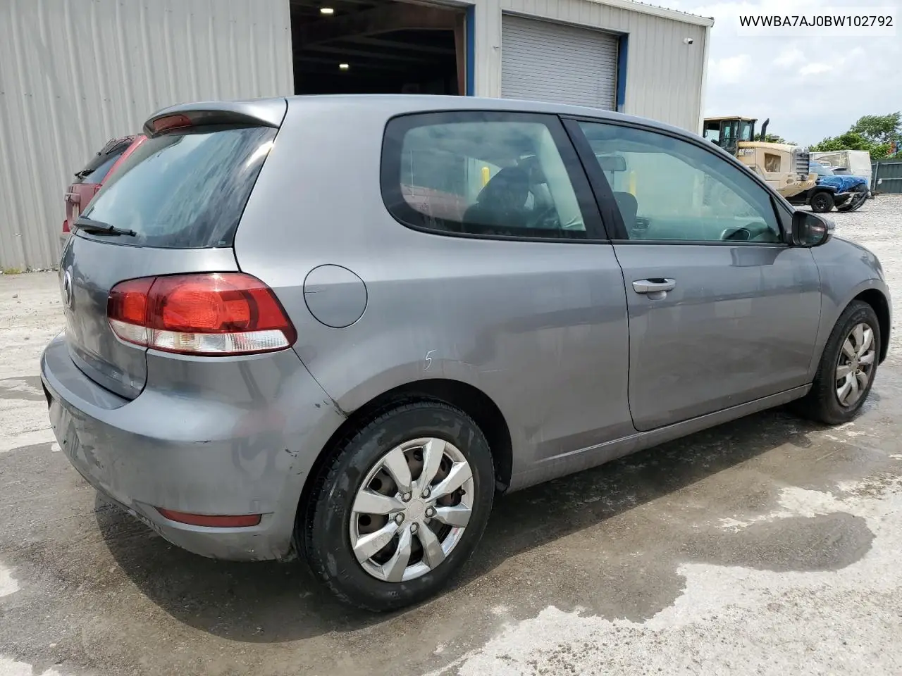 2011 Volkswagen Golf VIN: WVWBA7AJ0BW102792 Lot: 59222935
