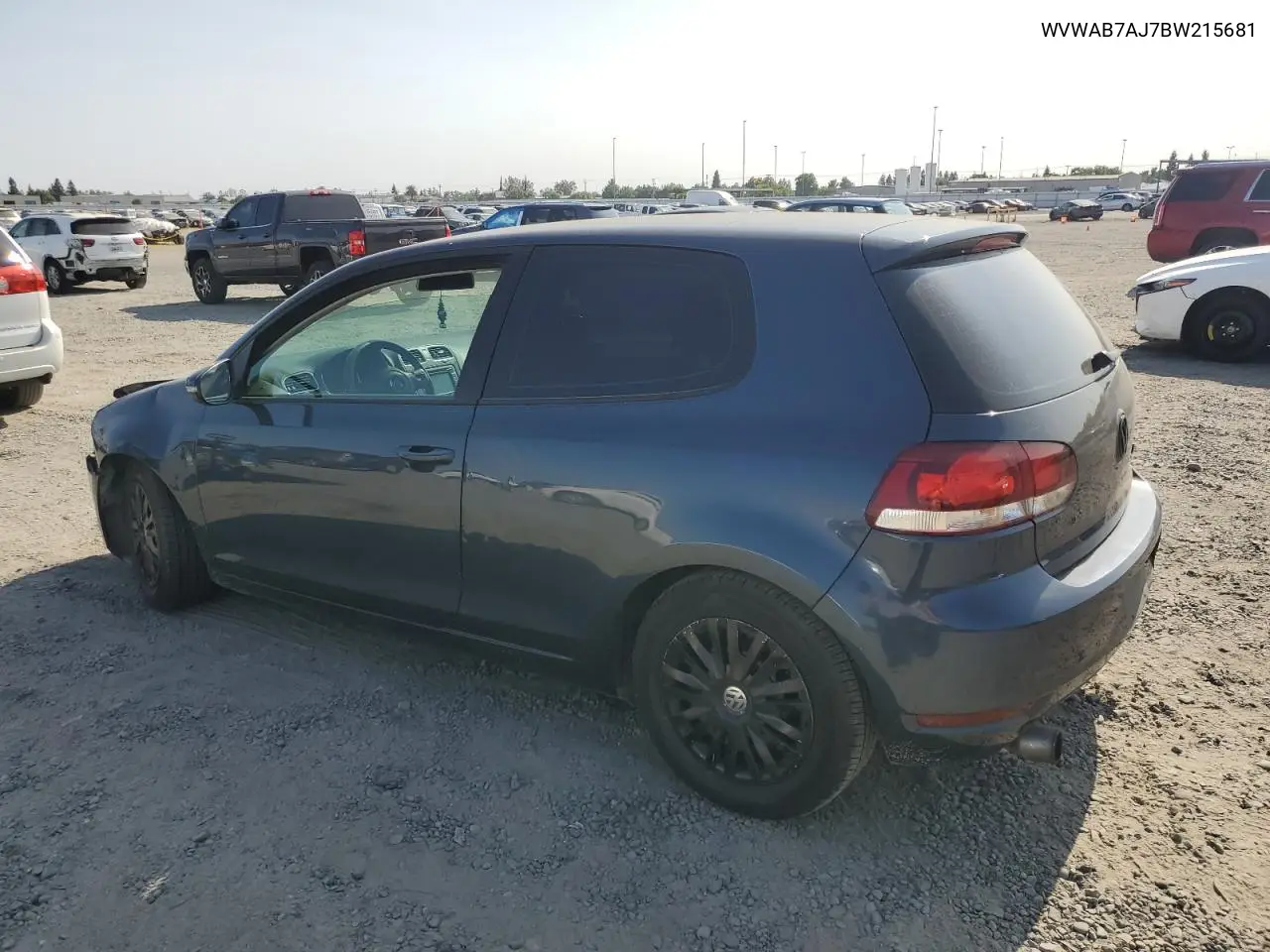 2011 Volkswagen Golf VIN: WVWAB7AJ7BW215681 Lot: 59625345