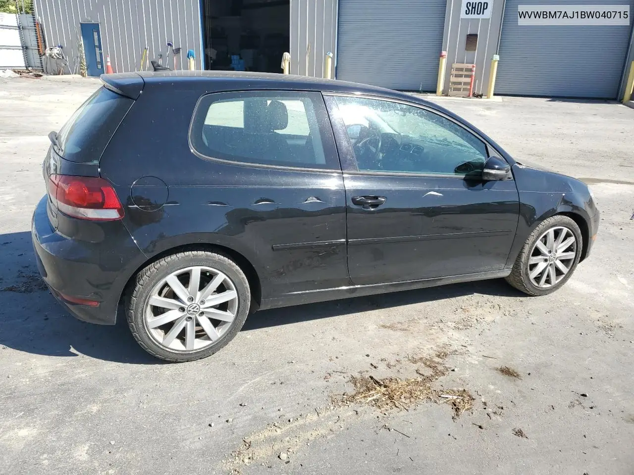 2011 Volkswagen Golf VIN: WVWBM7AJ1BW040715 Lot: 60935295
