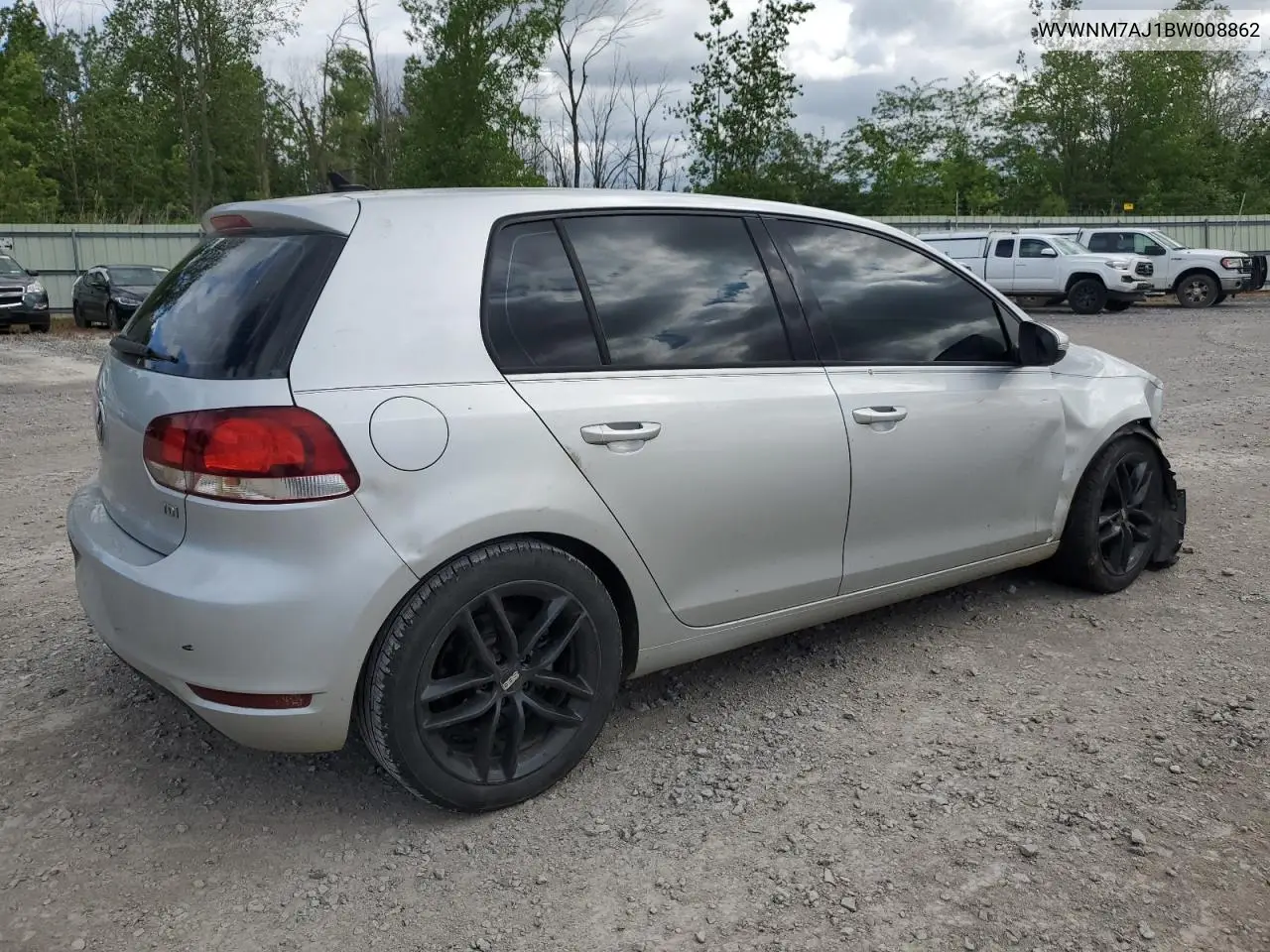 2011 Volkswagen Golf VIN: WVWNM7AJ1BW008862 Lot: 61347615