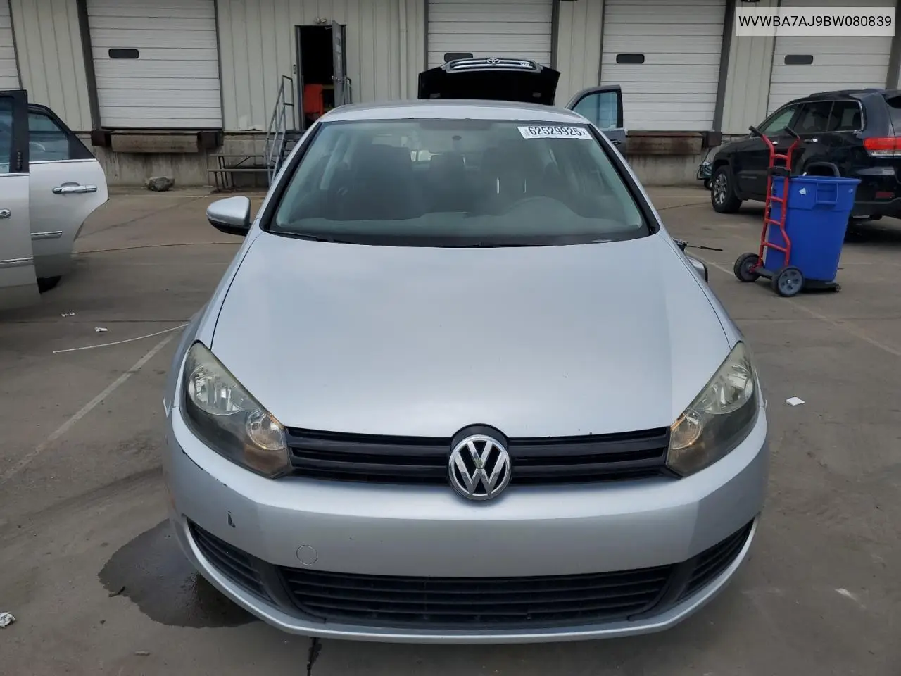 2011 Volkswagen Golf VIN: WVWBA7AJ9BW080839 Lot: 62529925